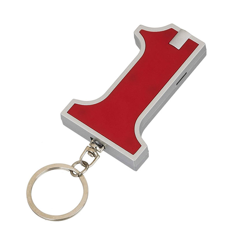 No 1 Keychain with Torch Corporate Gifting BrandSTIK